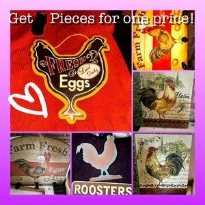 Farmhouse decor!Get all 6 pieces for $40